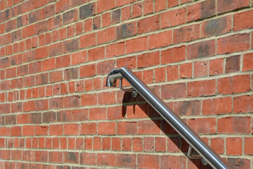 Birtley Olde English project 4 close up railing