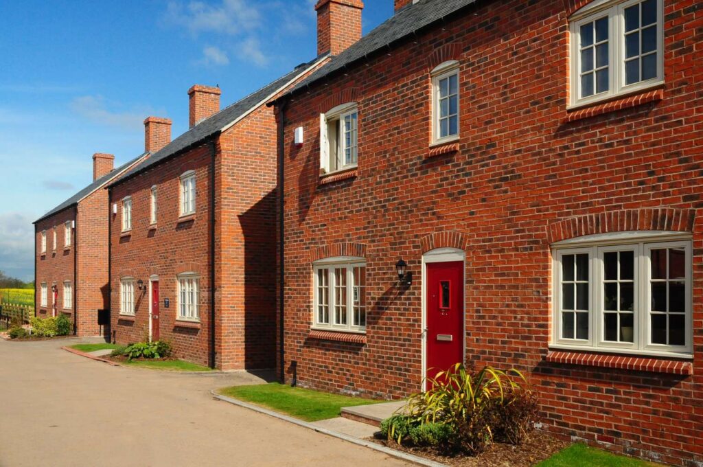 Birtley Olde English project 5, 3 houses