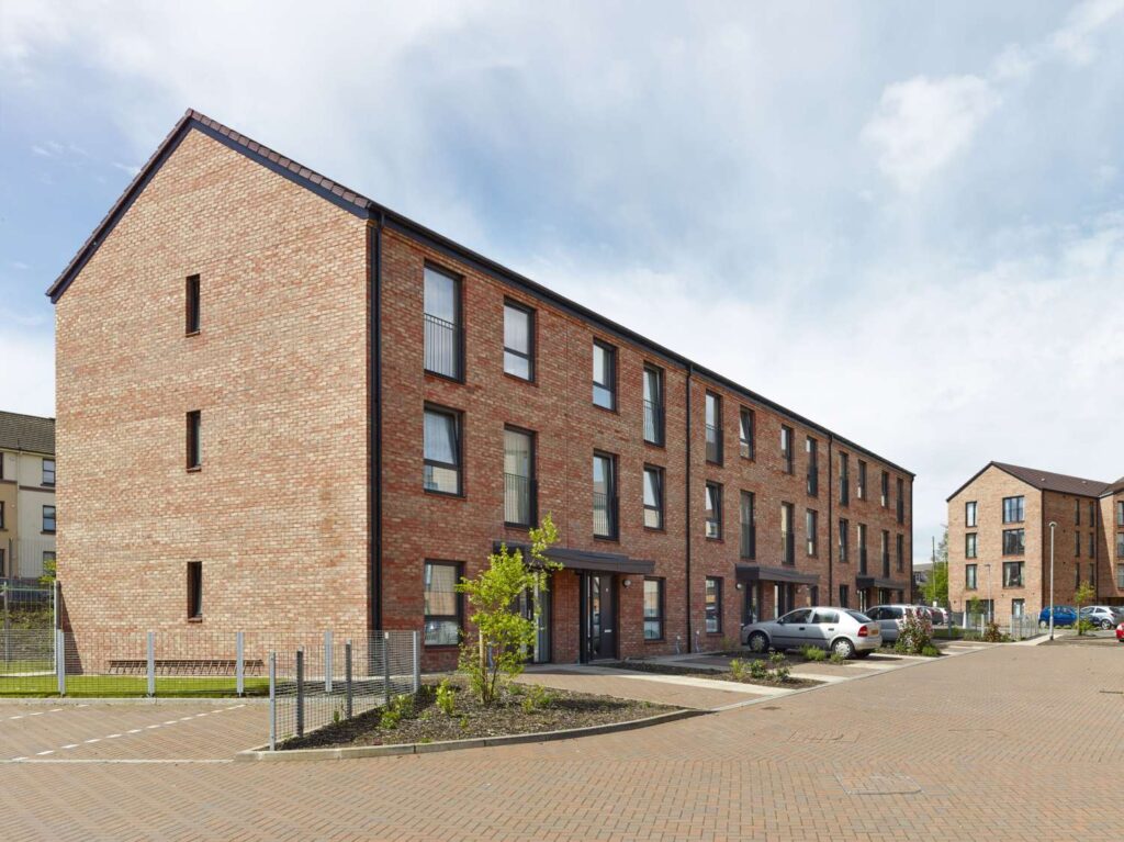 Birtley Old English Buff project 5 terraced housing