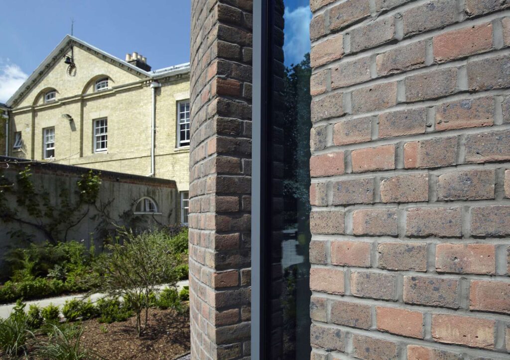 A MCP1117 wall with a window in it.