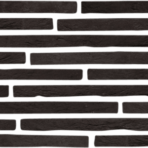 An image of a brick wall in black and gray.