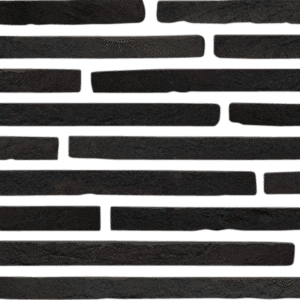 An image of a black and white brick wall.