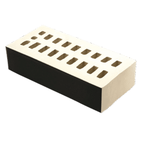 Wienerberger Standard Black Glazed brick single