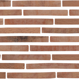 An image of a brick wall in green and brown.