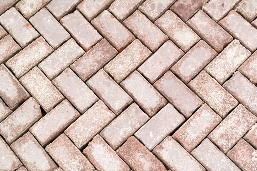 clay brick paving shape