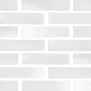 Close-up of a MCPGZ0045 wall with distinct dark grout lines in a staggered pattern.