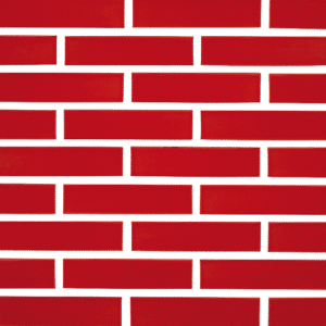 MCPGZ0104 brick wall pattern with a symmetrical arrangement of horizontal bricks.