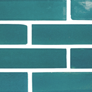 A close-up image of a wall featuring rectangular MCPGZ0077 ceramic tiles with visible texture and slight color variations.