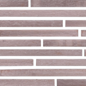 Close-up of an MCPV325 wall panel pattern with horizontal alignment, showcasing varying shades of gray and black mortar lines.